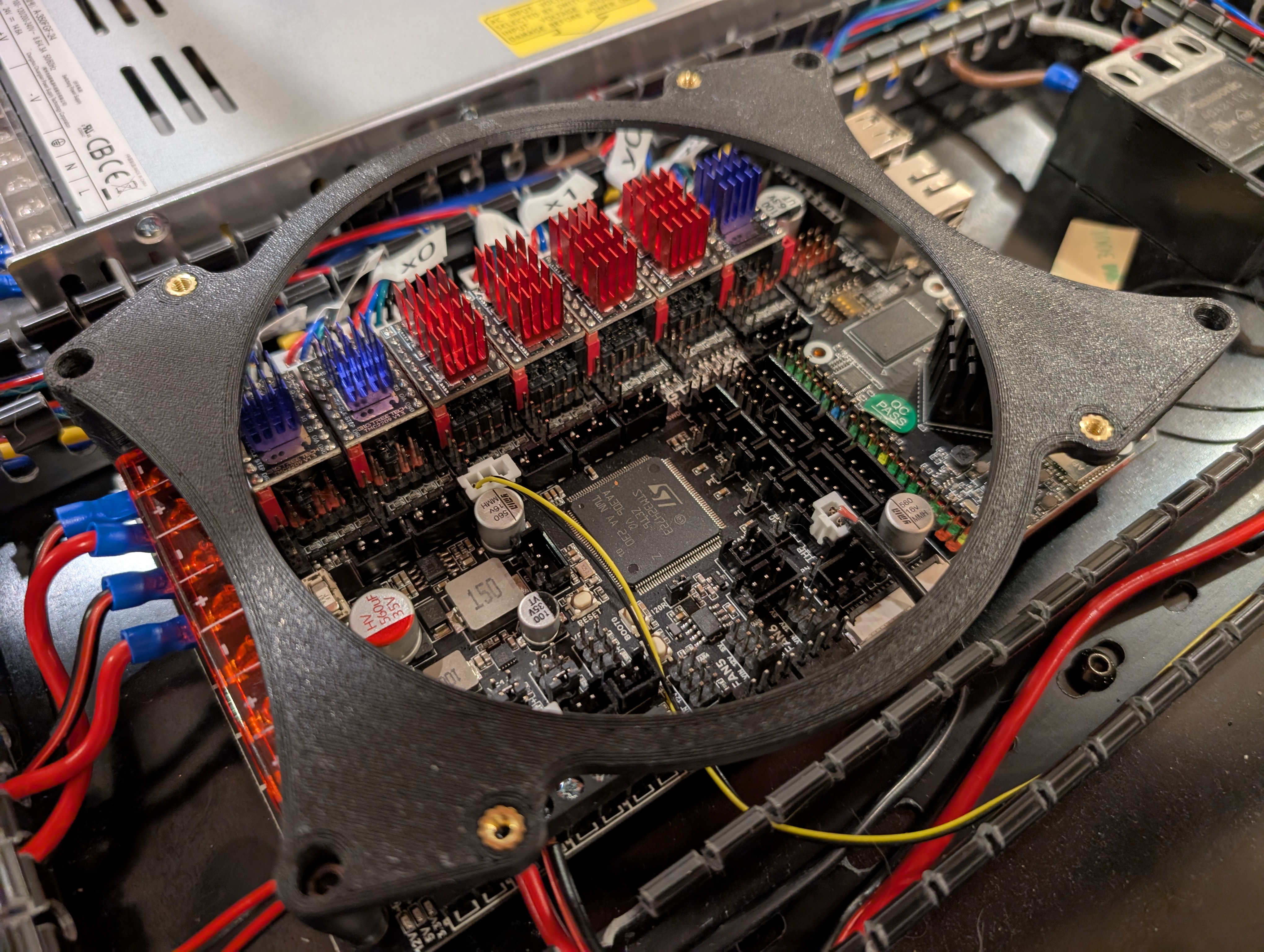 120mm fan mount for BTT Manta M8P