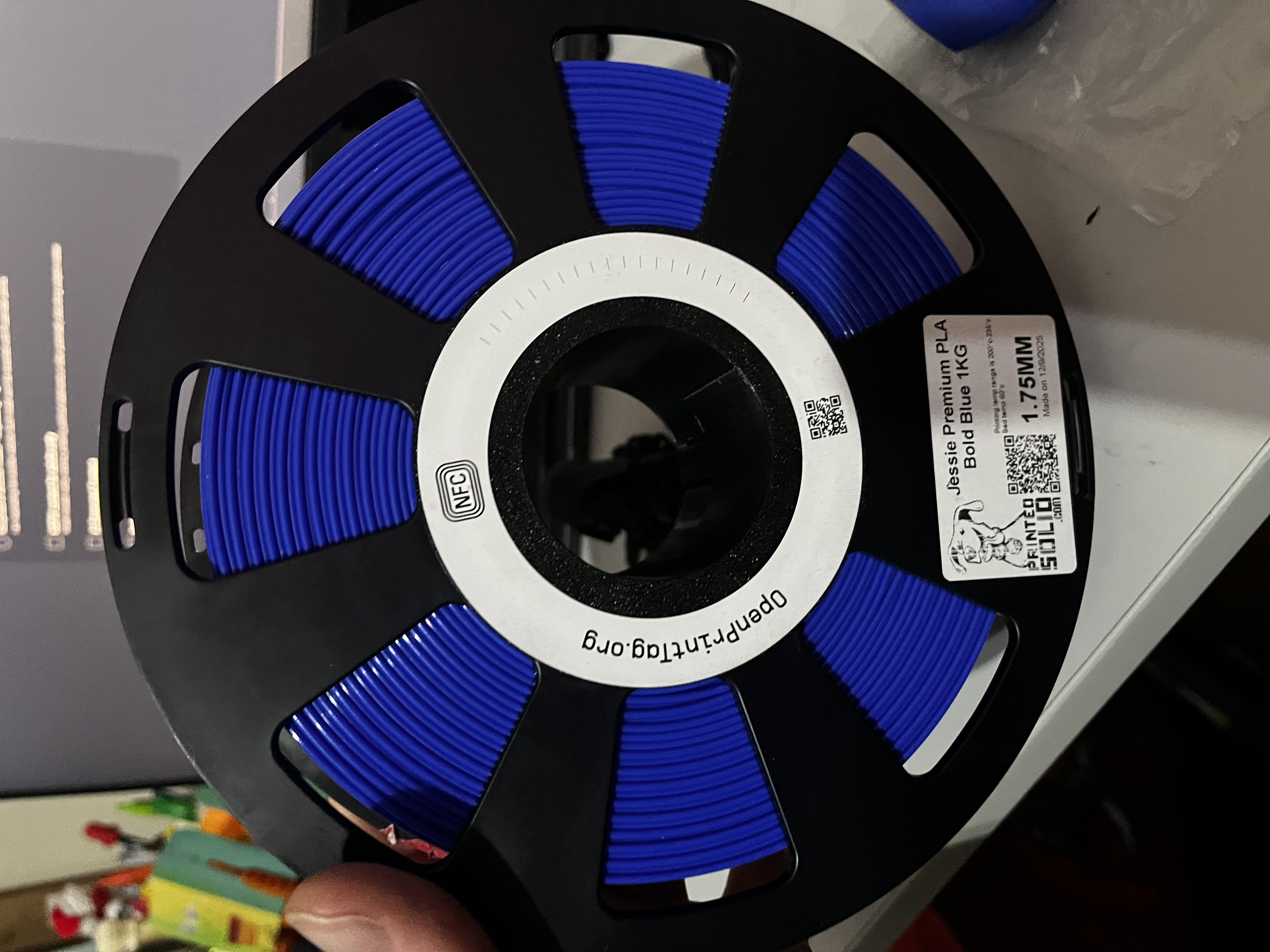 Jessie filament openprintag adapter