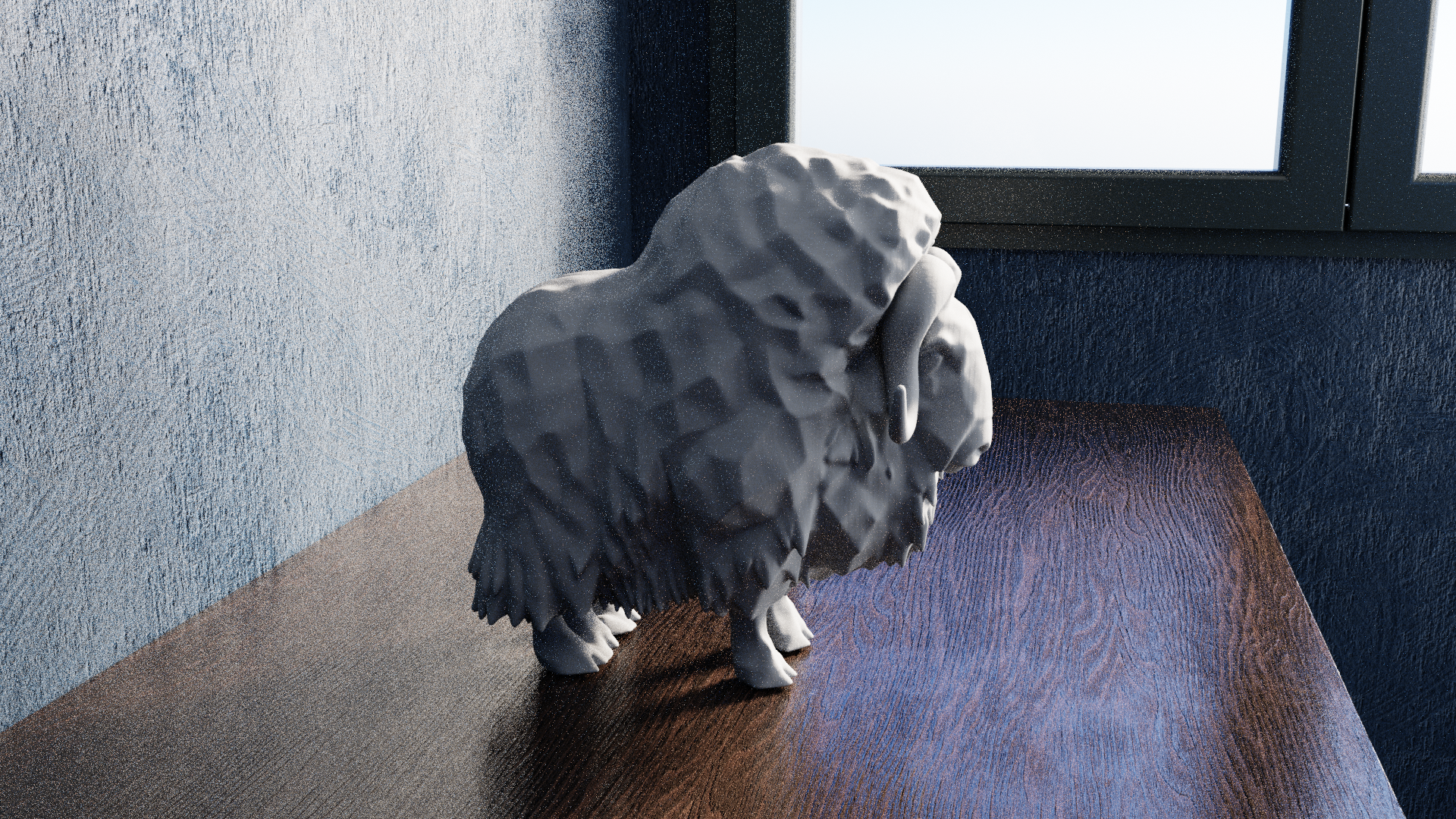 Miniatura 4 do modelo 3D Low Poly Musk