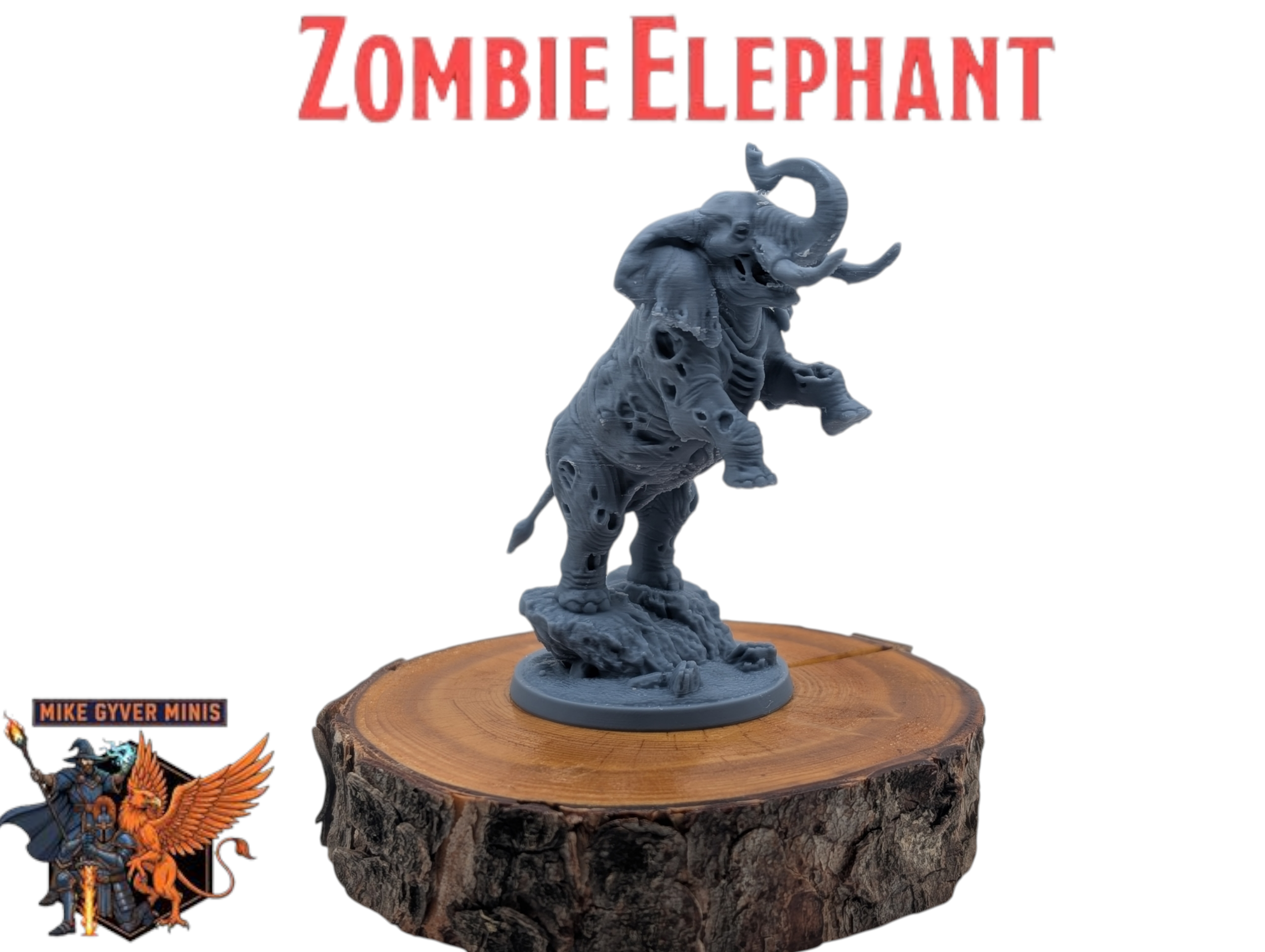 Zombie Elephant - MGM Print-Ready Mini