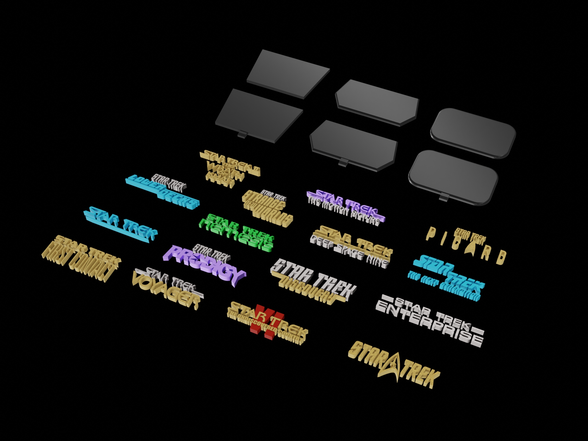 Customizable Star Trek Tags