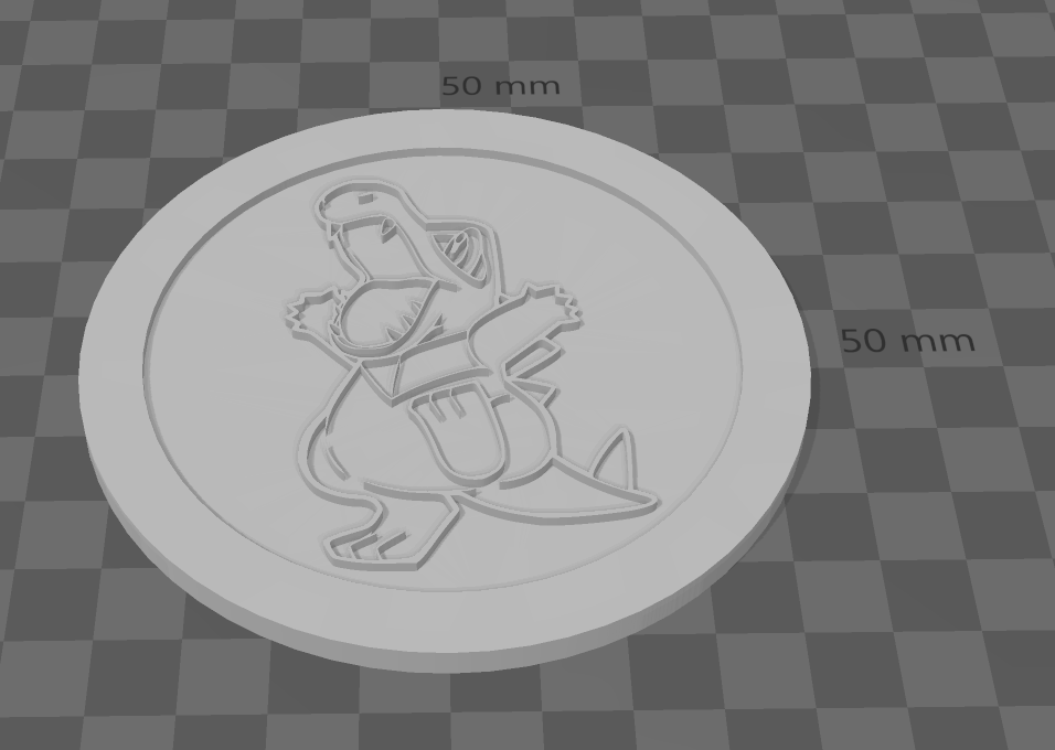 Miniatura 3 do modelo 3D Pokemon Gen 2 Starter Coaster Set