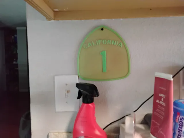Benchy with anchor sign on the front