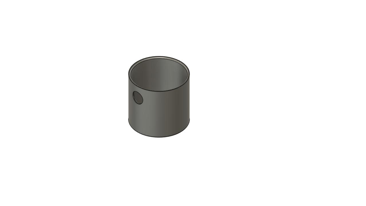 Safety cup for vacuum cleaner
