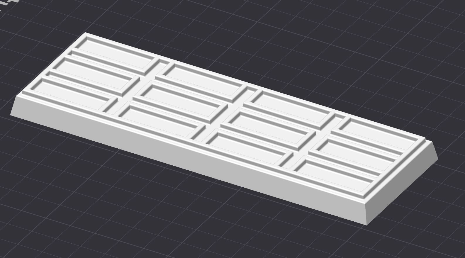 Dimensionally Accurate Chocolate Bar