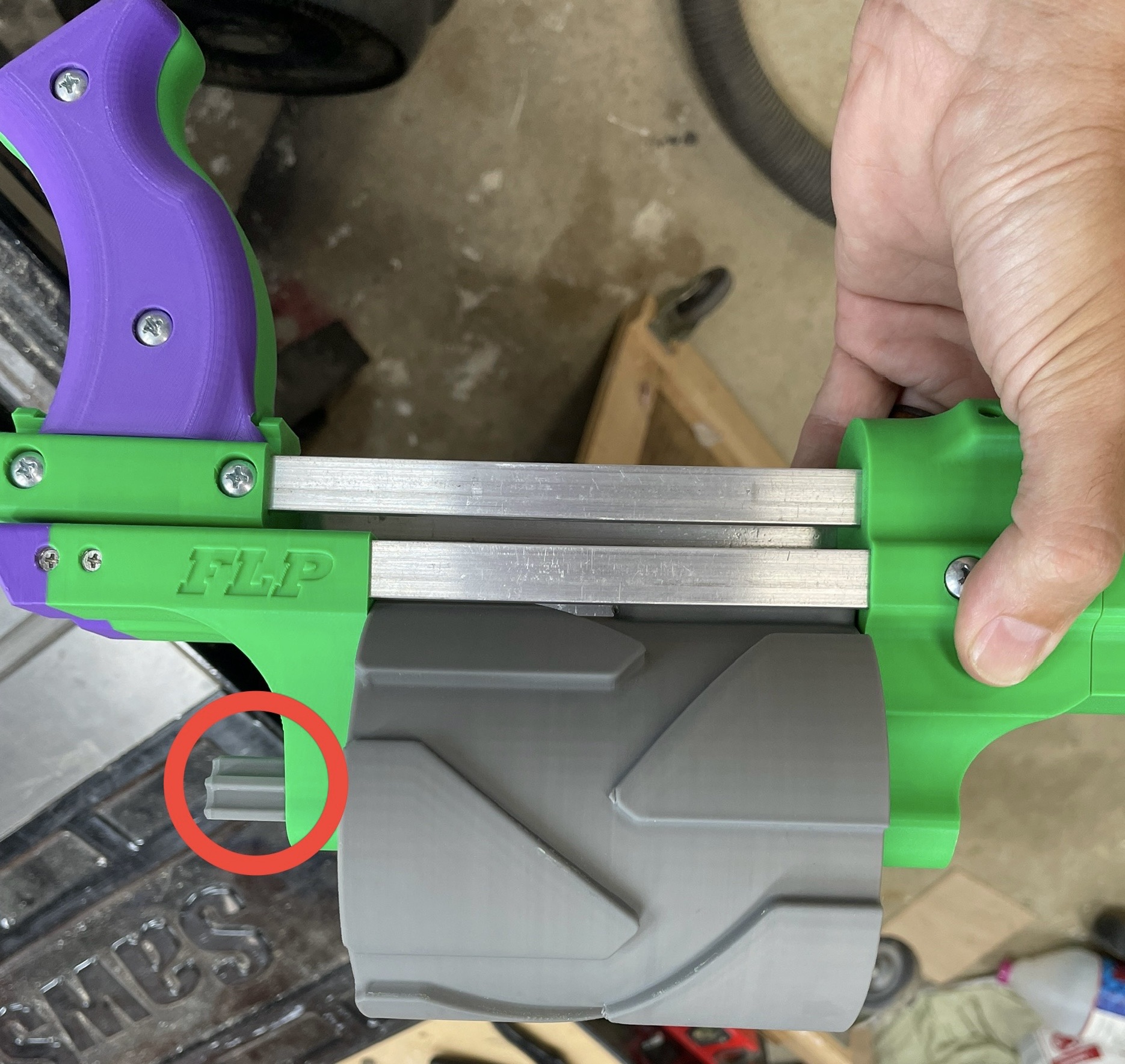FLP-Ogre Printable Complete Cylinder Pin