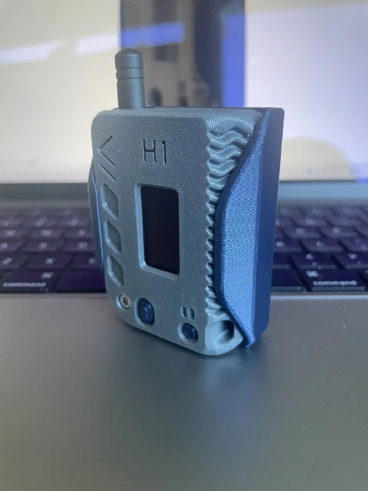 Pager Style Holster for the muzi.works H1 Heltec V3 Case by Alley