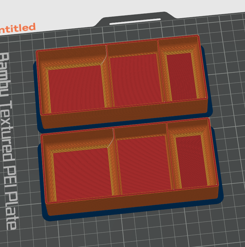 Atlantis Rising and Monstrosities Single Box Organizer - Resource Tray for Bambu Studio / Orca