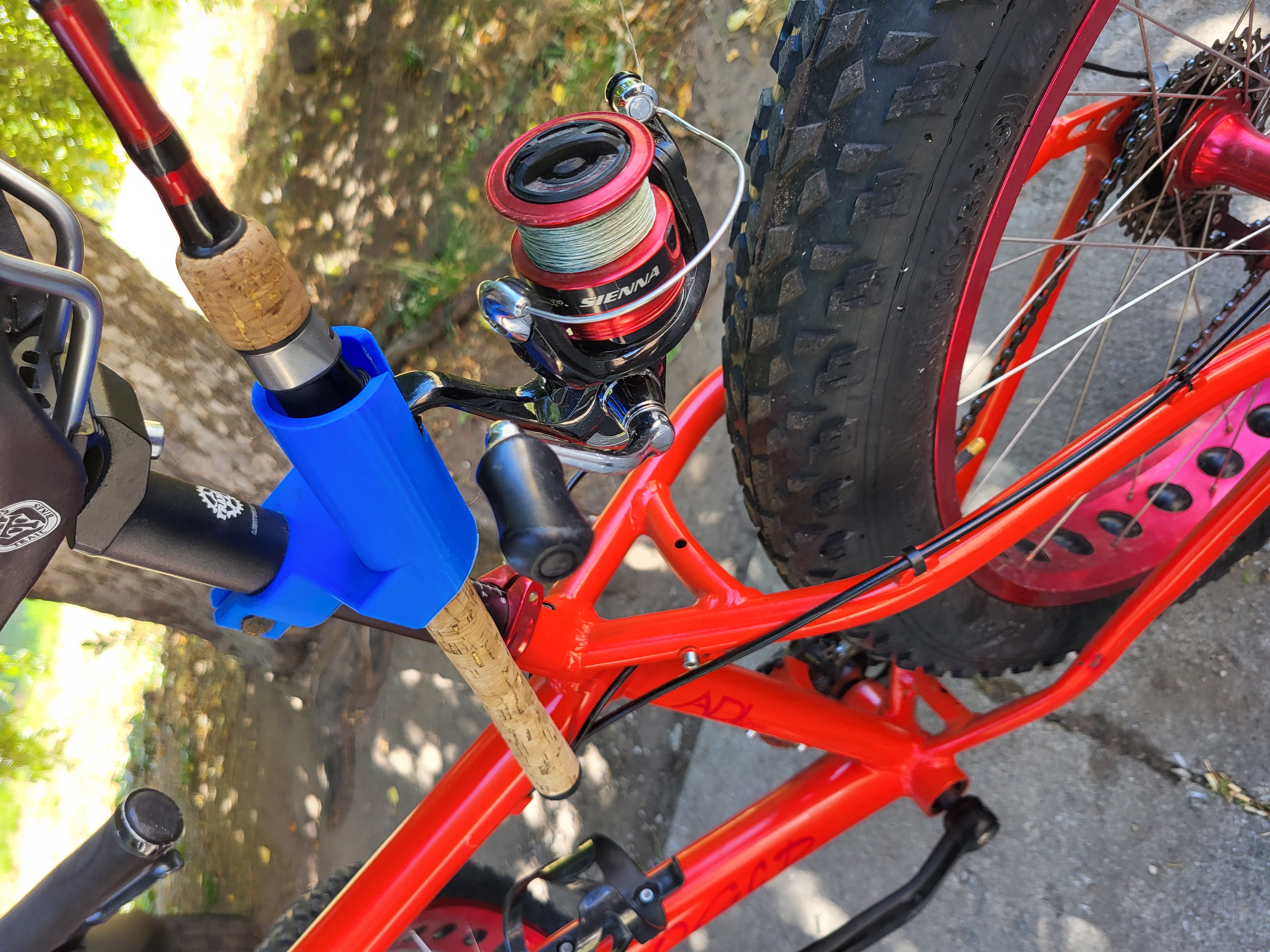 Fishing Pole Bicycle Mount