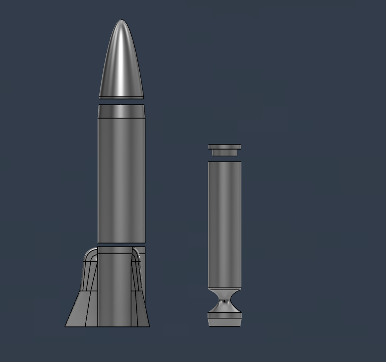 Rocket by M B | Download free STL model | Printables.com