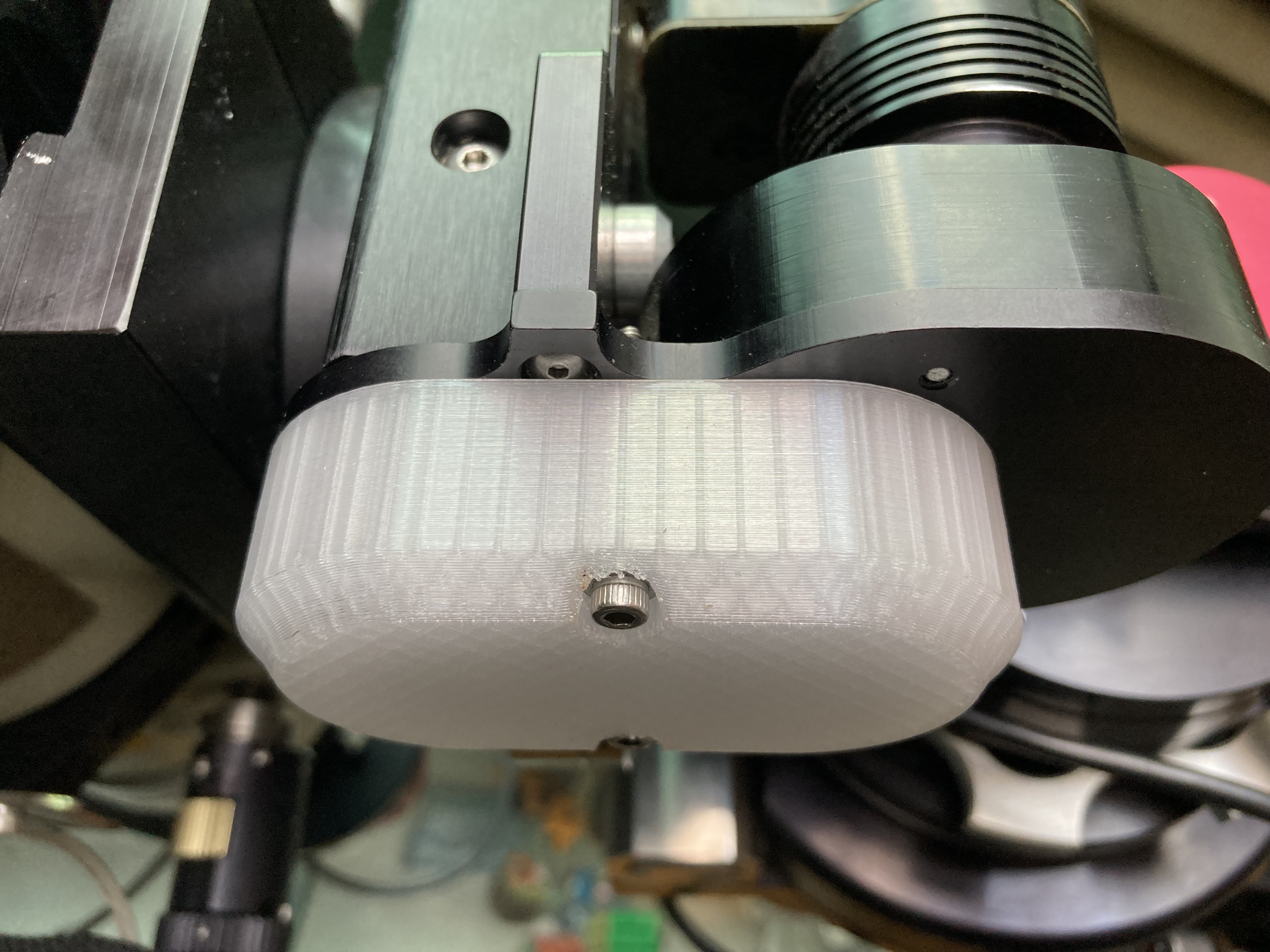 DEC transmission axes cover for Losmandy G11T equatorial mount