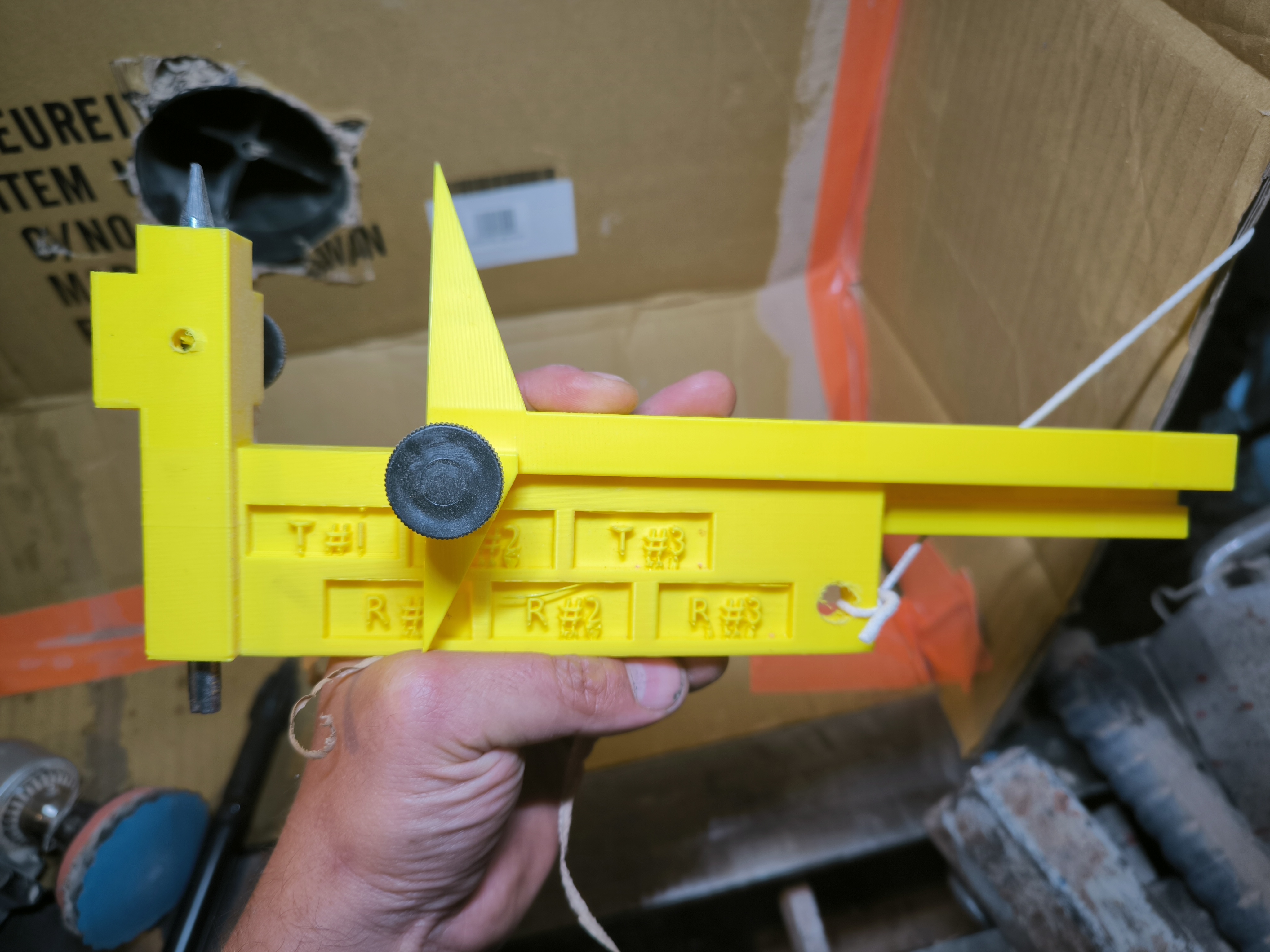 Oneway Stronghold marking jig for all jaws from #1 to #3