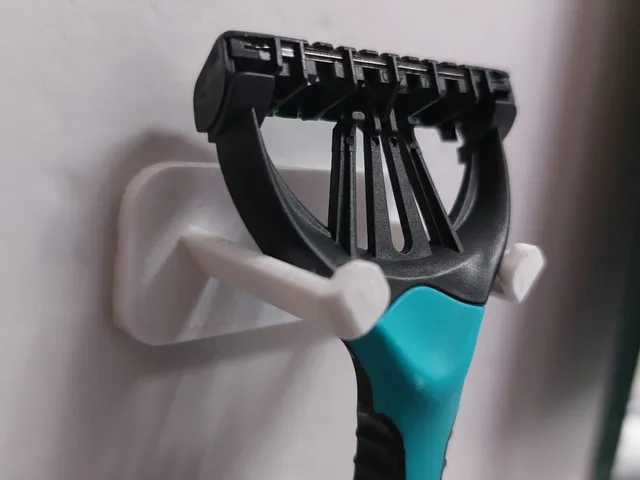 Soporte para colgar la maquinilla de afeitar