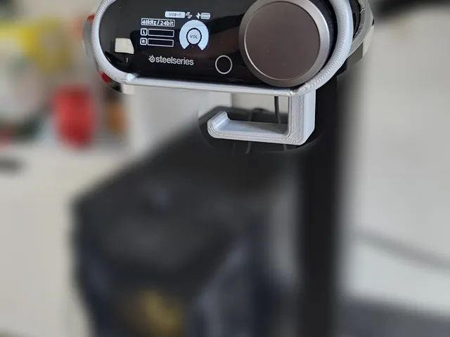 Arctis Nova Pro under table mount and headphone holder