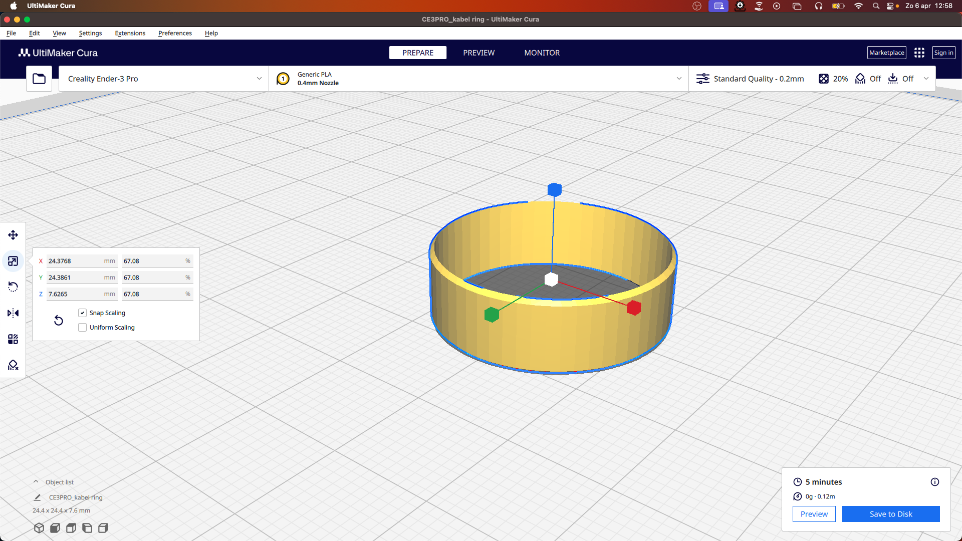 cable management ring