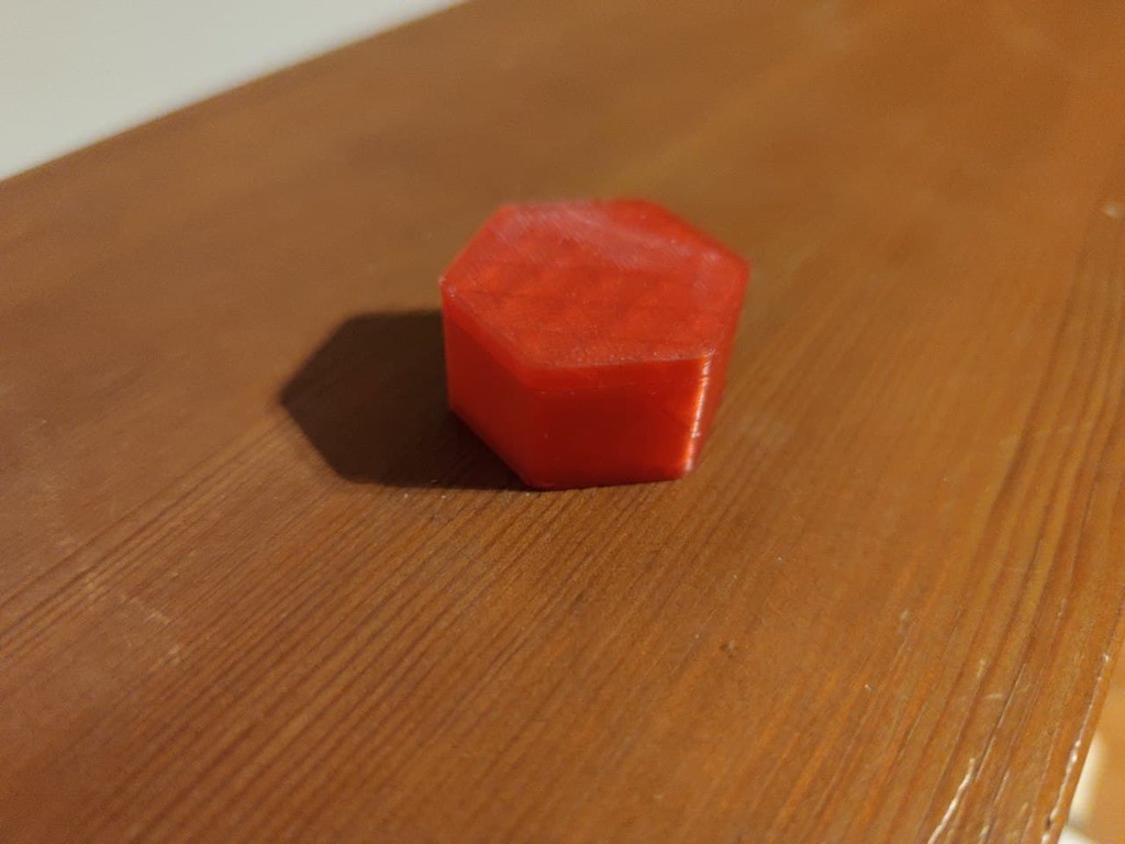 Miniatura 4 do modelo 3D 30mm hexagonal box