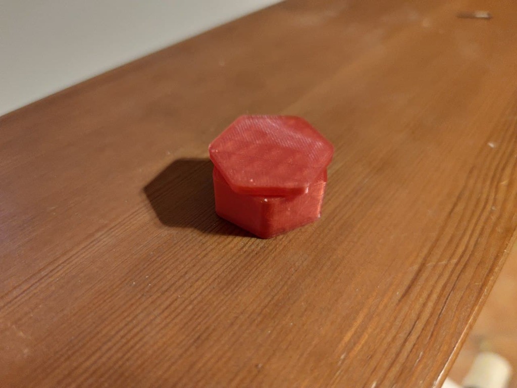 Miniatura 7 do modelo 3D 30mm hexagonal box