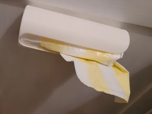 Trashbag holder minimal (remix with screw holes)