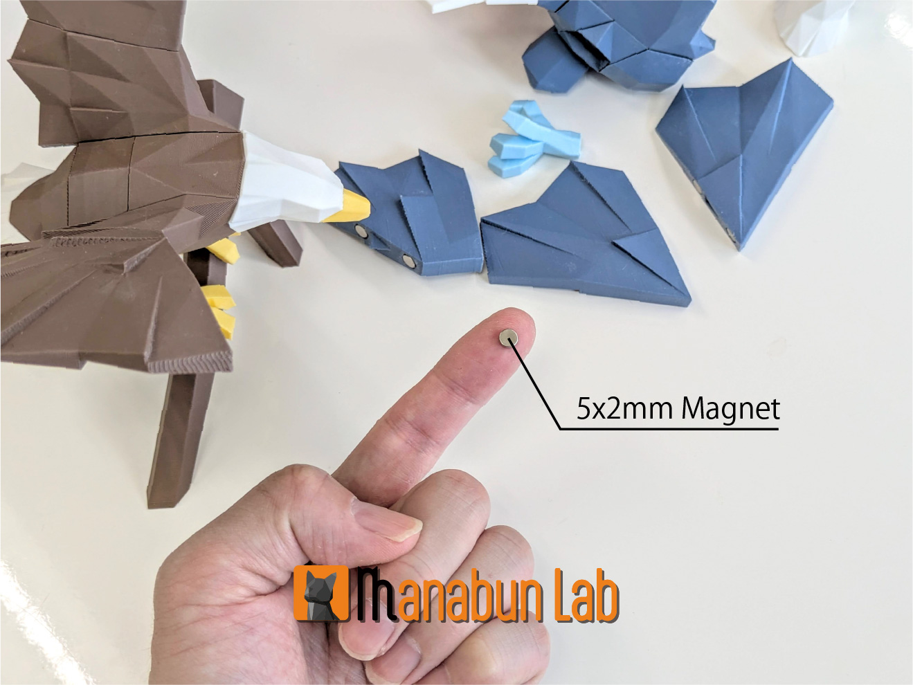 Low Poly Eagle Puzzle — miniatura 5