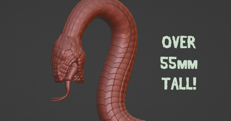 Giant Snake por np-dev | Descargar modelo STL gratuito | Printables.com
