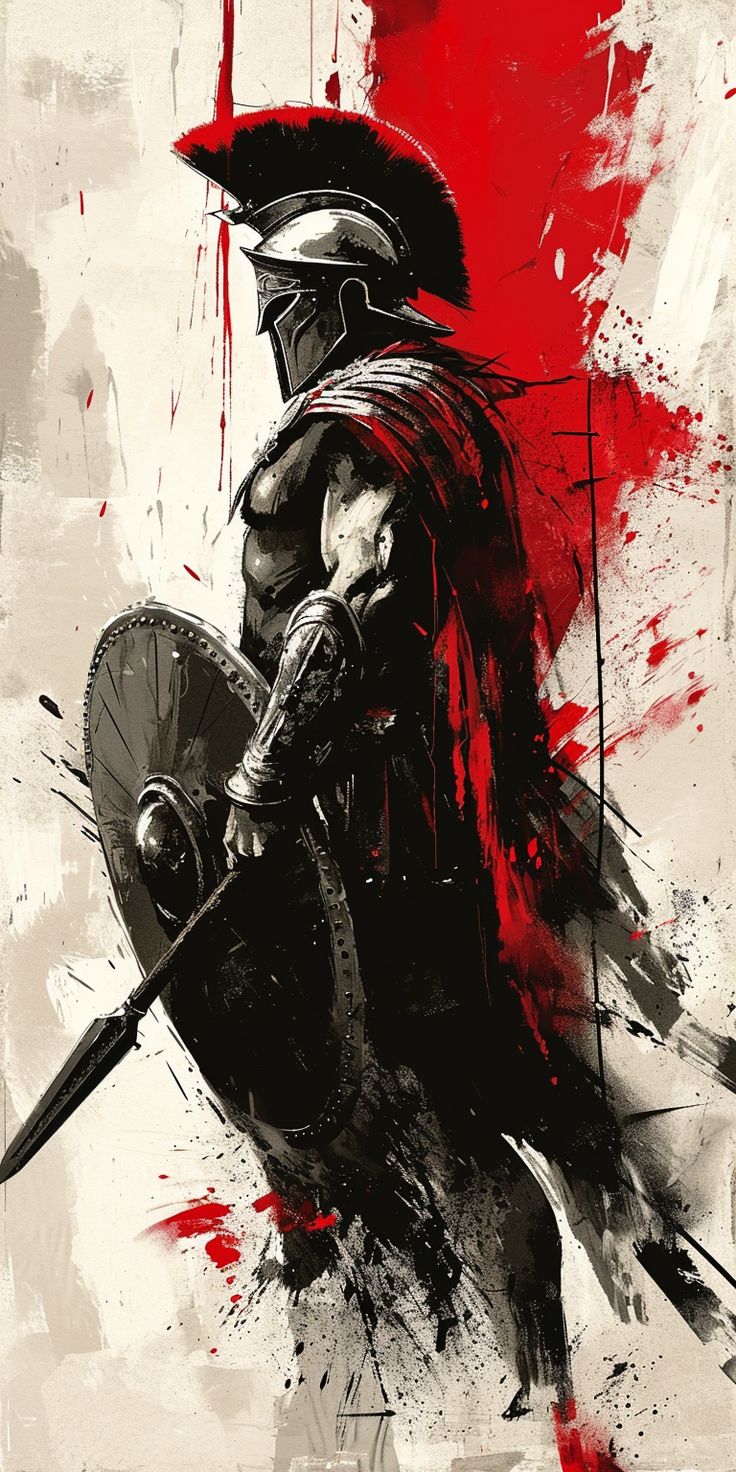 Spartan warrior HueForge