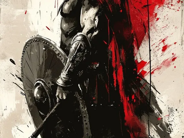 Spartan warrior HueForge