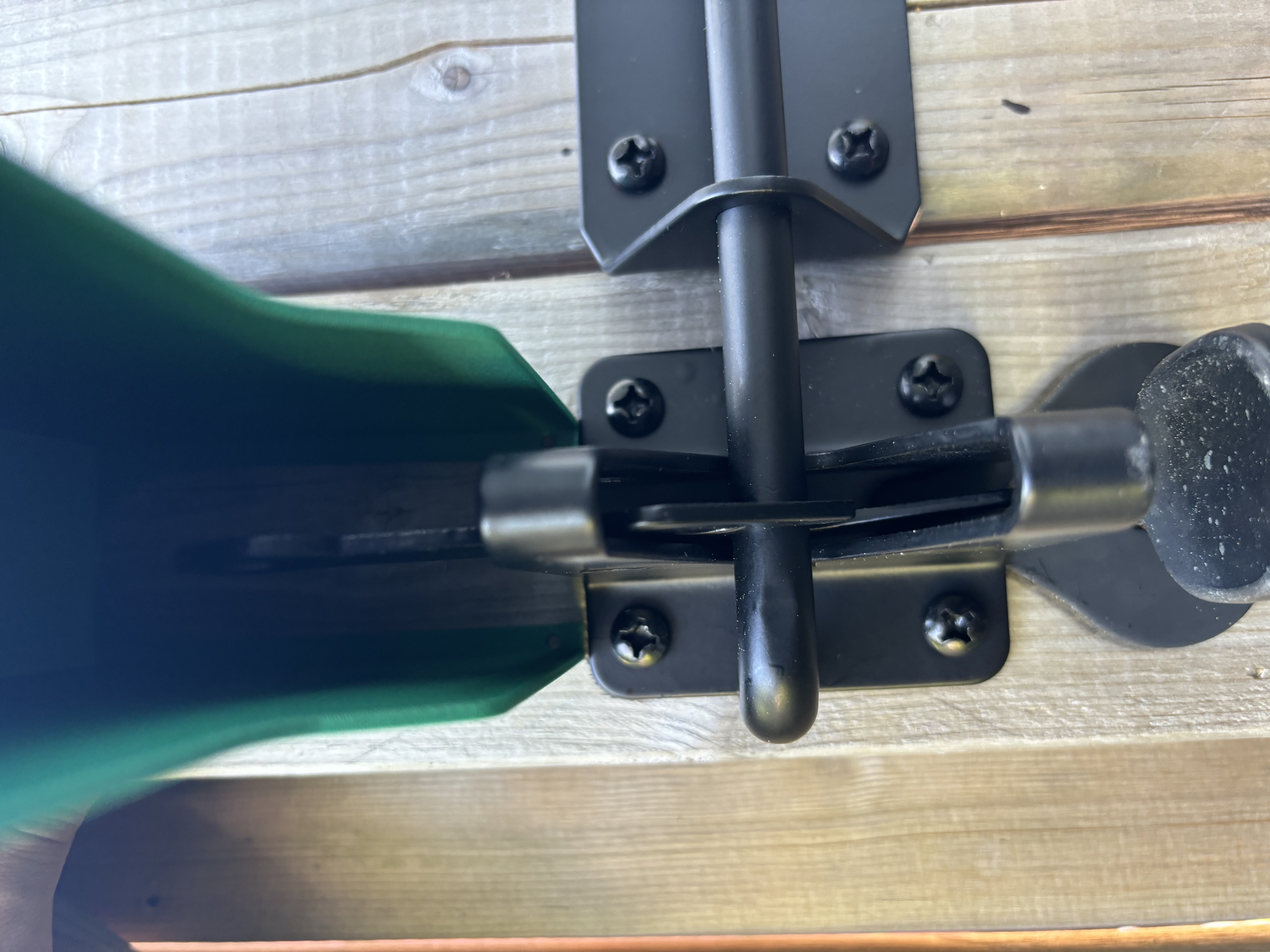 Gate Latch Hood