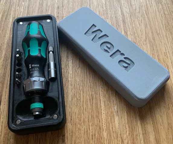 Wera 816 RA Ratchet screwdriver (Ratschenschraubendreher) Case