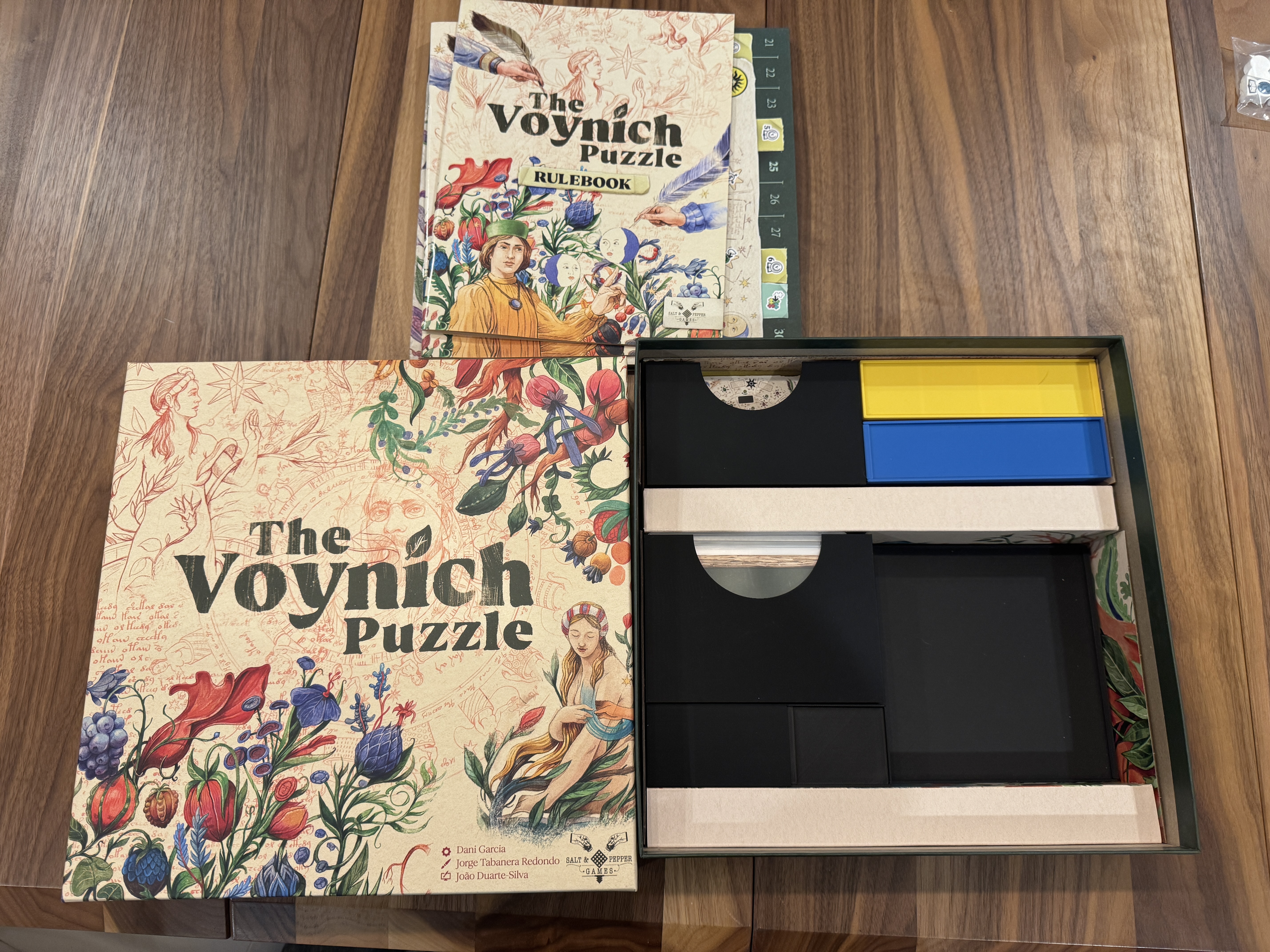 The Voynich Puzzle Insert/Organizer