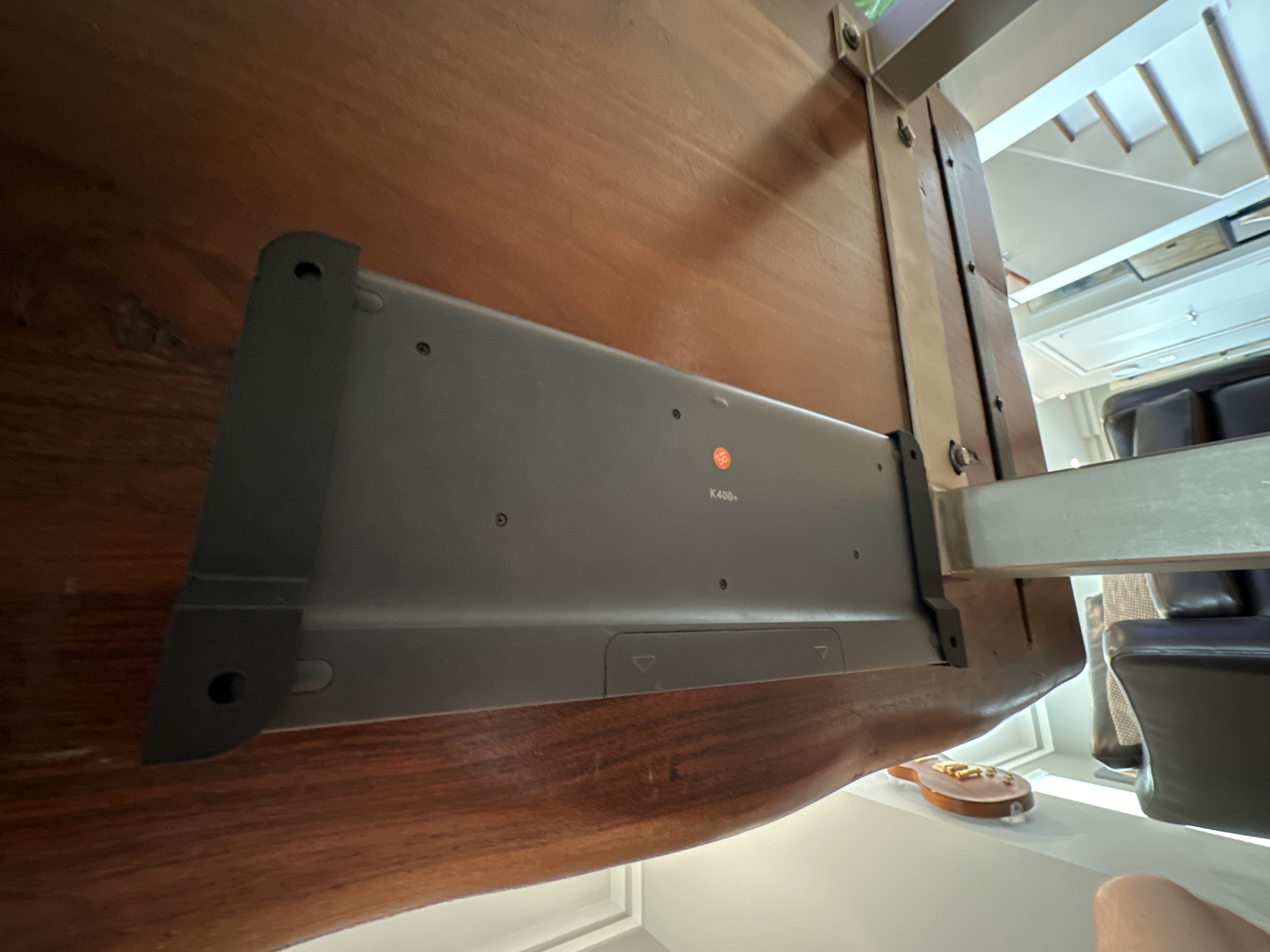 Logitech K400+ Underdesk mount