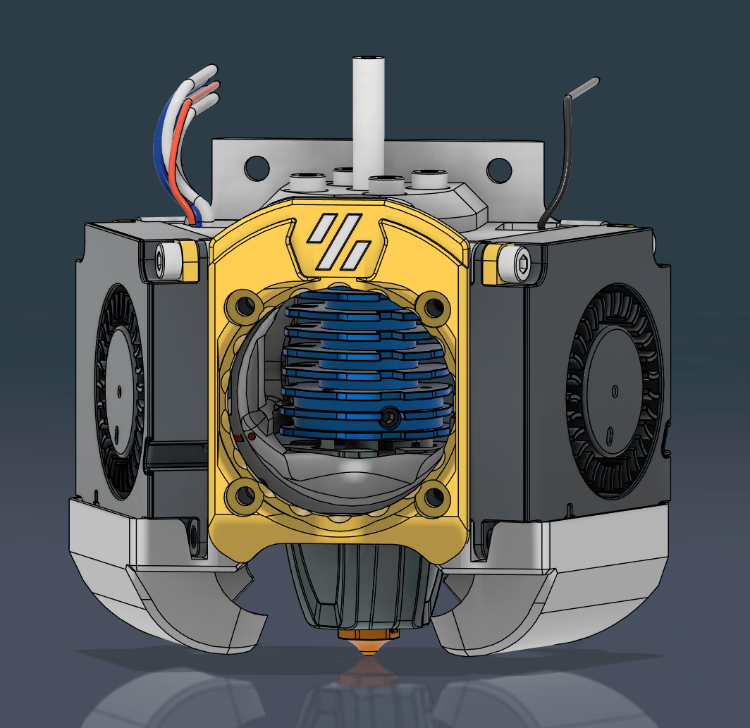 XOL - 3010 Hotend Fan - Rapido HF - Voron Logo autorstwa Ślimak ...