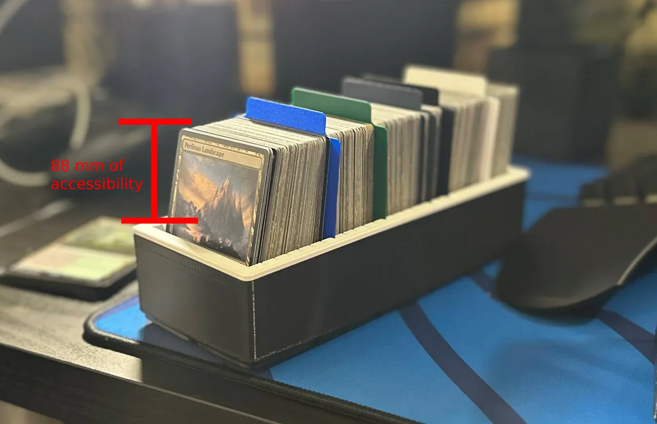 Gridfinity Trading Card Organizer (Magic: The Gathering/MTG, Pokmon, etc.)  by Bmorr | Download free STL model | Printables.com