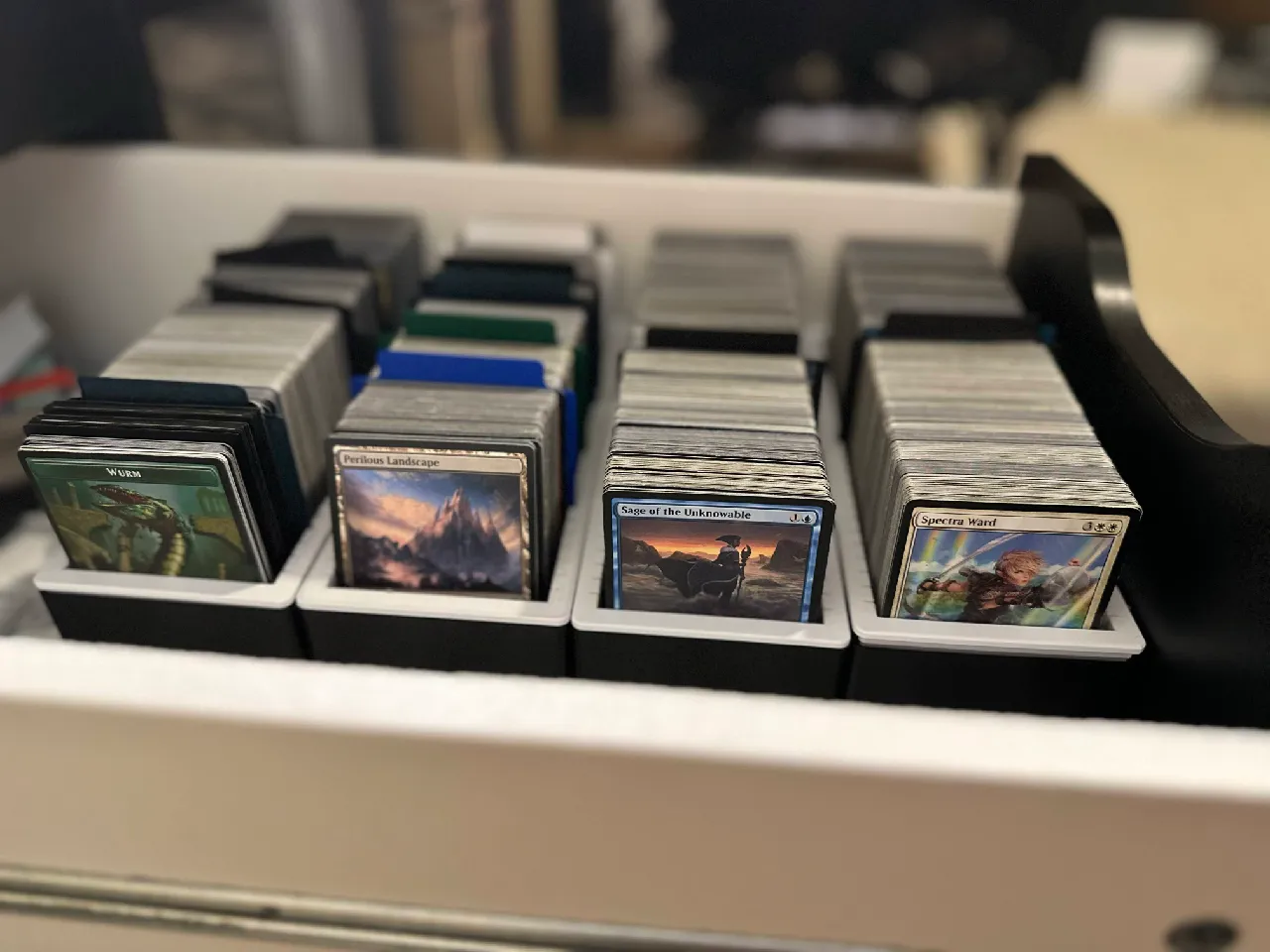 mtg card organizer DEGDFSGR for TCG MTG Card Game Storage Box Organizer Trading Card Case –  Toytooth