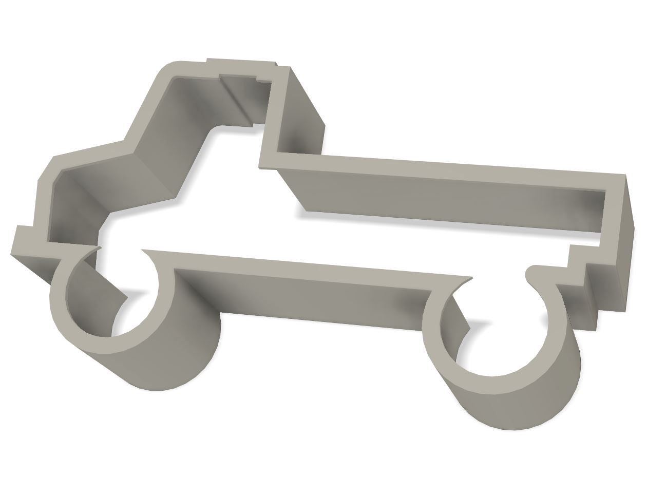 Unimog cookie cutter - Ausstecher