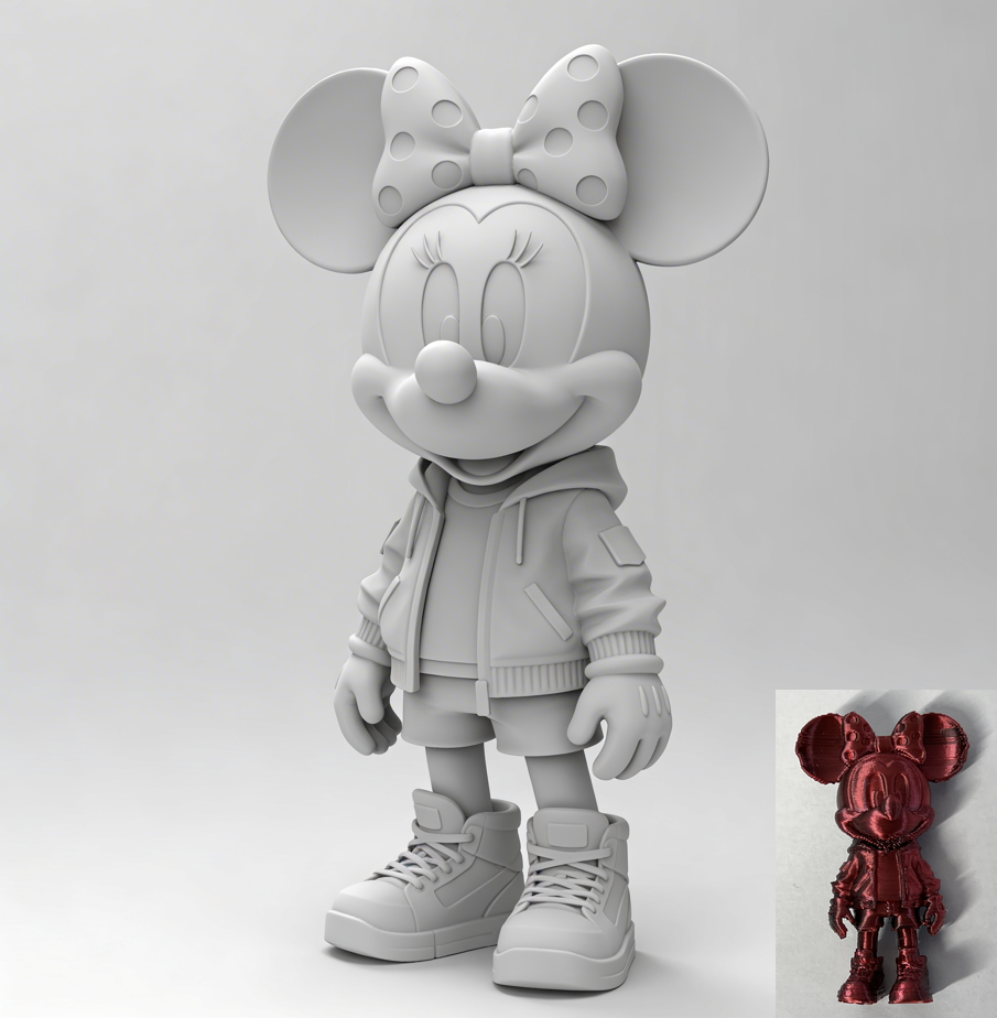 Chibi Urban Minnie