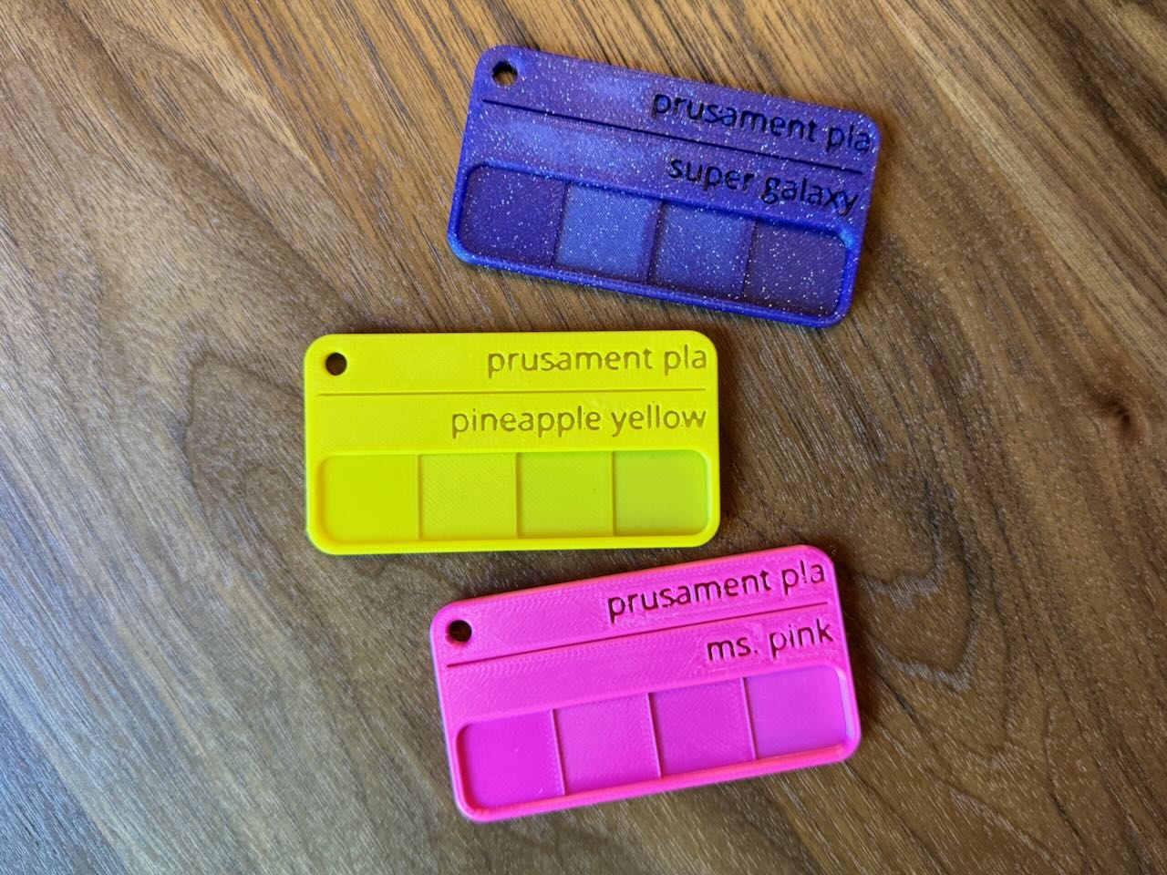 Filament Swatch Card with Label von Matt Cooper | Kostenloses STL ...
