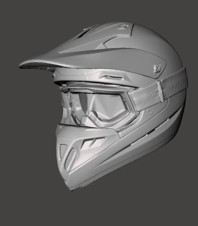 1/10 Scale motocross helmet by Jarppadiparppa | Download free STL model |  Printables.com