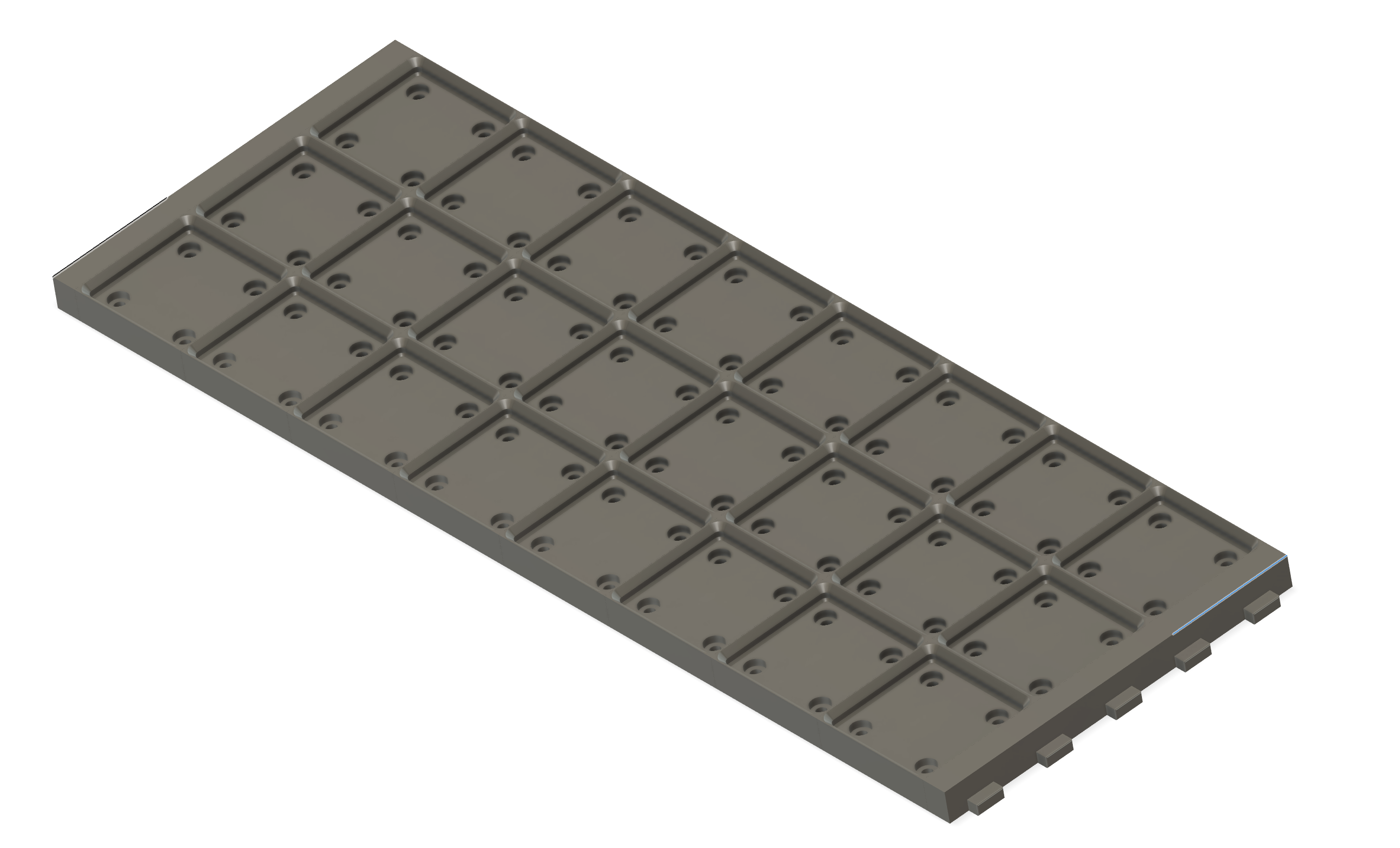 Parametric Gridfinity DDD Centerpiece for DDD Wall Control System