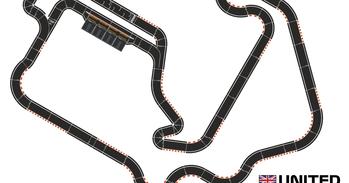 Racing Circuits - building kit - United Kingdom Silverstone Grand Prix ...