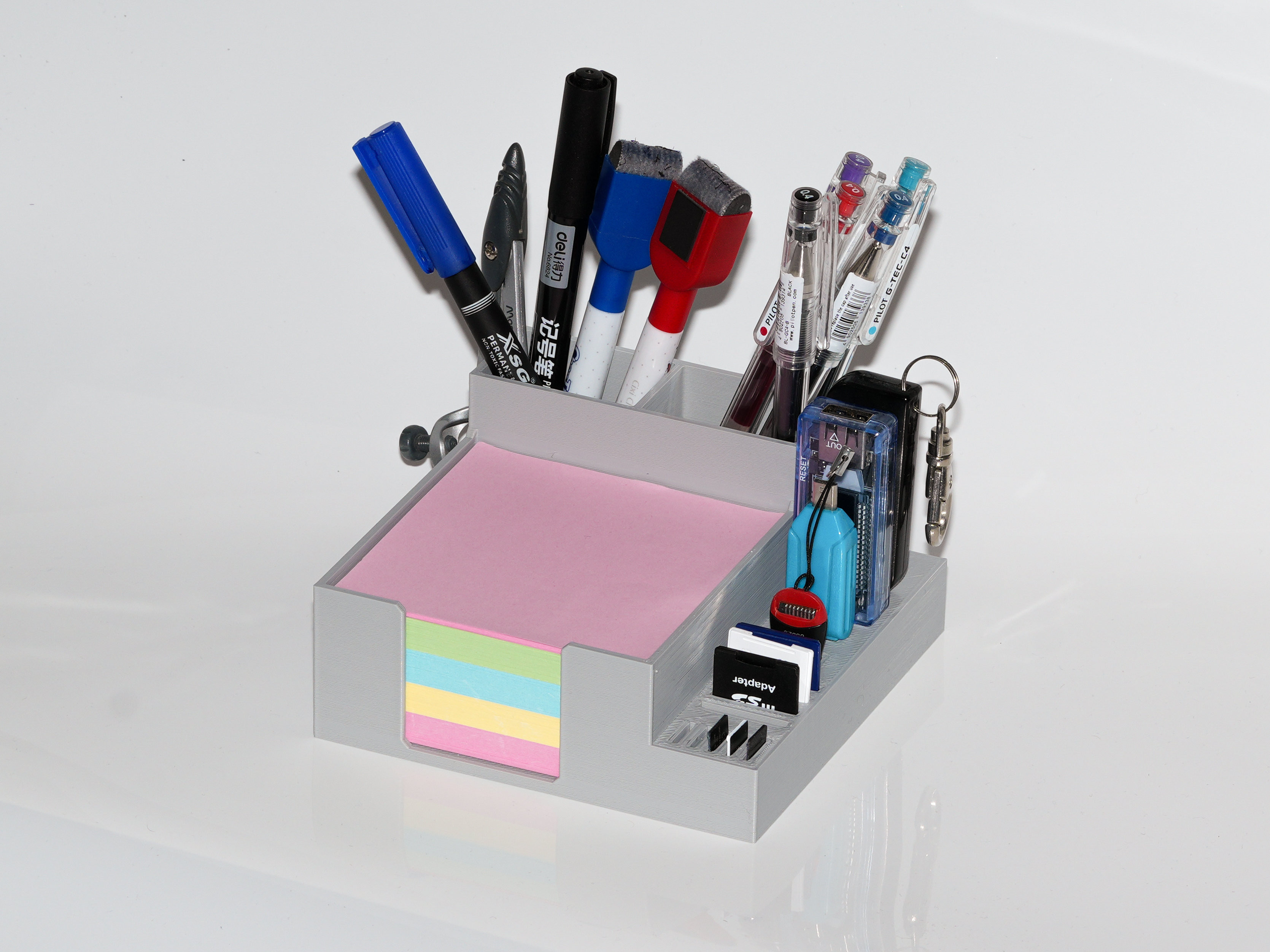 Post It Note and USB & SD Holder