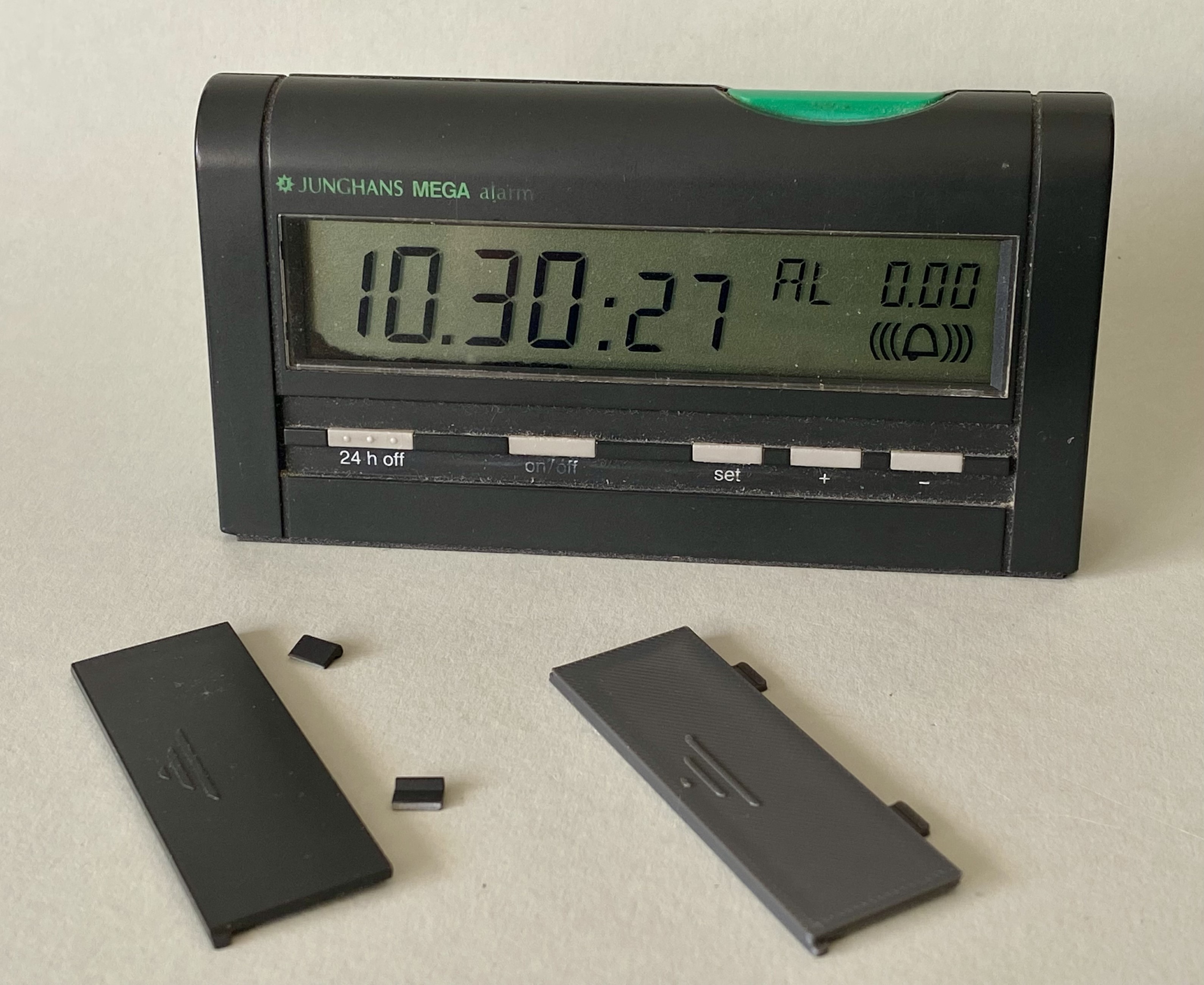 Junghans Mega Alarm Clock Lid Repair