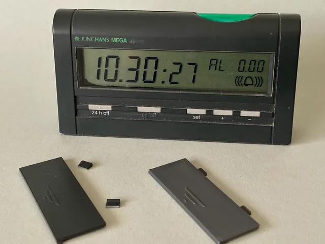 Junghans Mega Alarm Clock Lid Repair