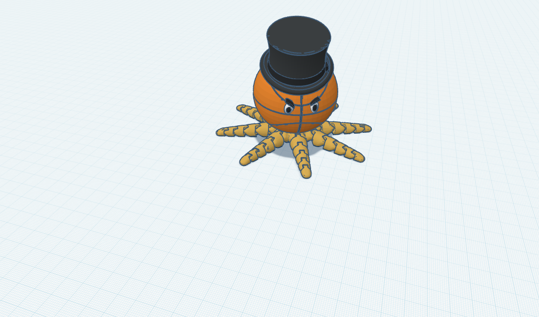 Basketball octopus