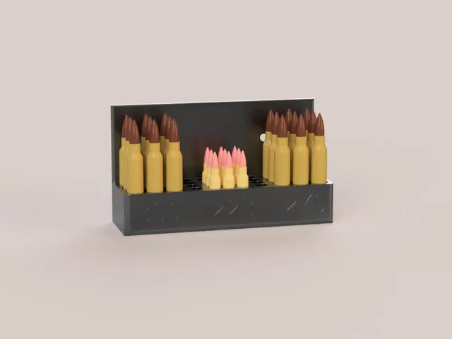 Ammo Holder for cal .300 .223 .270