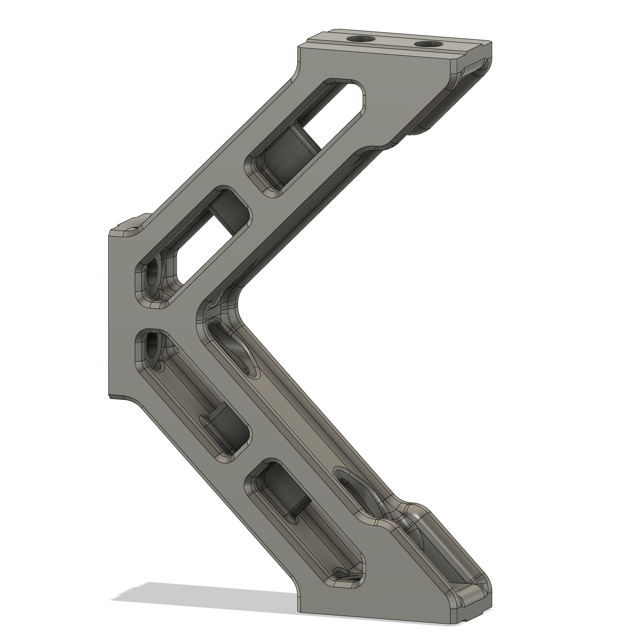 Miniatura 2 do modelo 3D Parametric Voron frame brace