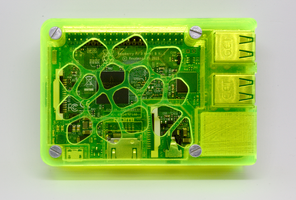 Raspberry Pi 3 layer case by valerionew | Download free STL model | Printables.com