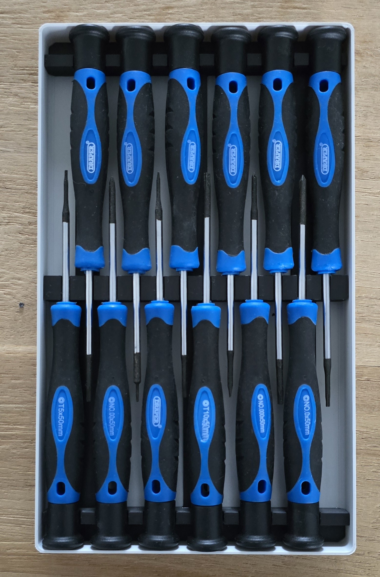 Gridfinity precision screwdriver set draper — miniatura 3