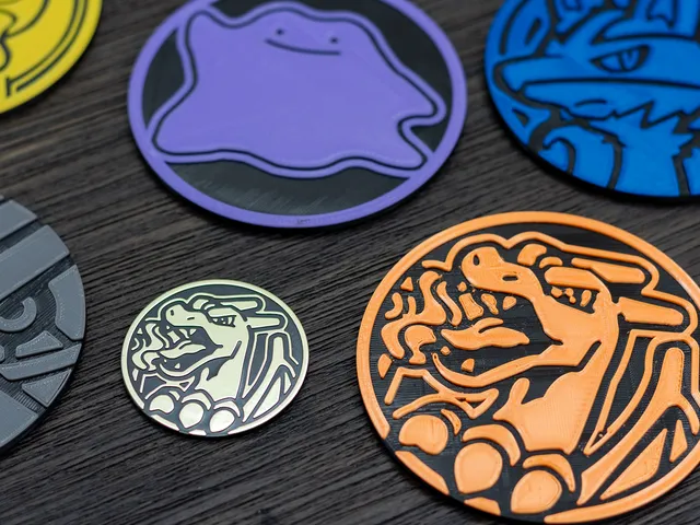 Pokemon Coasters Vol. 1 - Charizard, Lucario, Psyduck, Ditto, Metagross