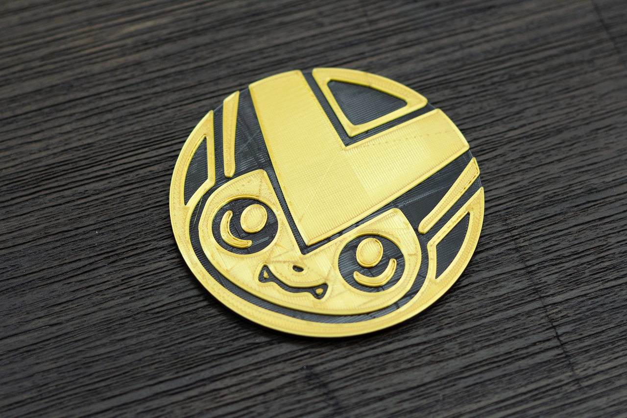 Miniatura 6 do modelo 3D Pokemon Coasters Vol. 2 - Gengar, Rayquaza, Pikachu, Eevee, Victini