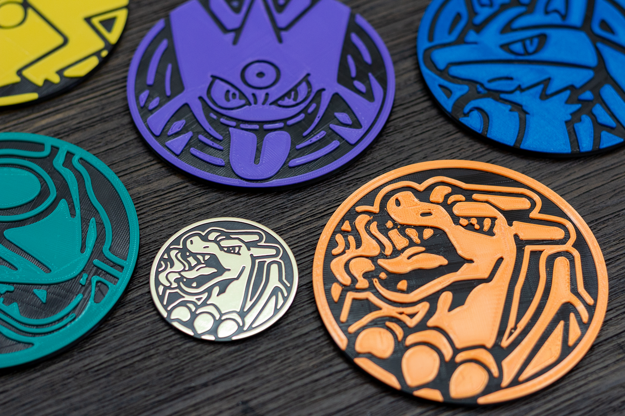 Pokemon Coasters Vol 2 Gengar Rayquaza Pikachu Eevee Victini By pokemon-coasters-vol-2-gengar-rayquaza-pikachu-eevee-victini-by